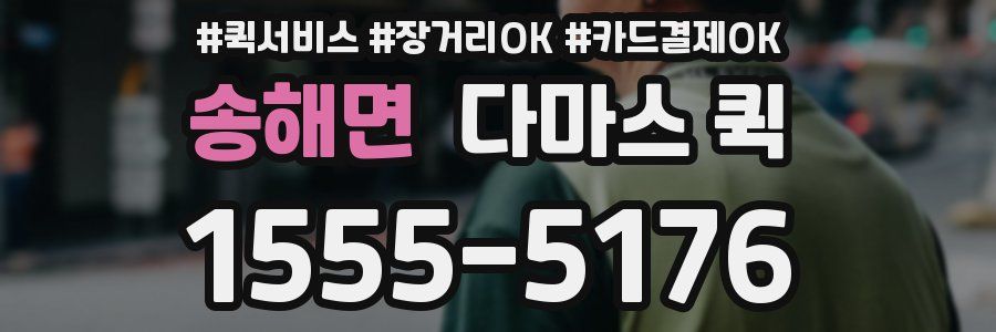 송해면 다마스 퀵