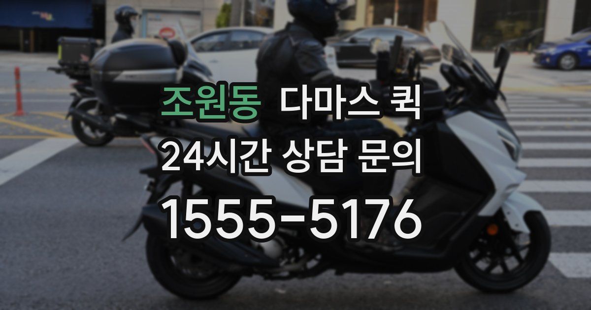 조원동 다마스 퀵