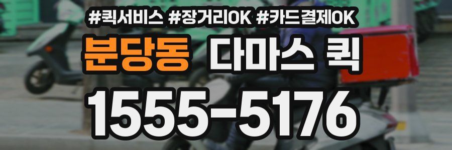 분당동 다마스 퀵