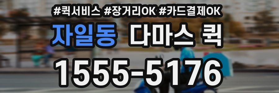 자일동 다마스 퀵