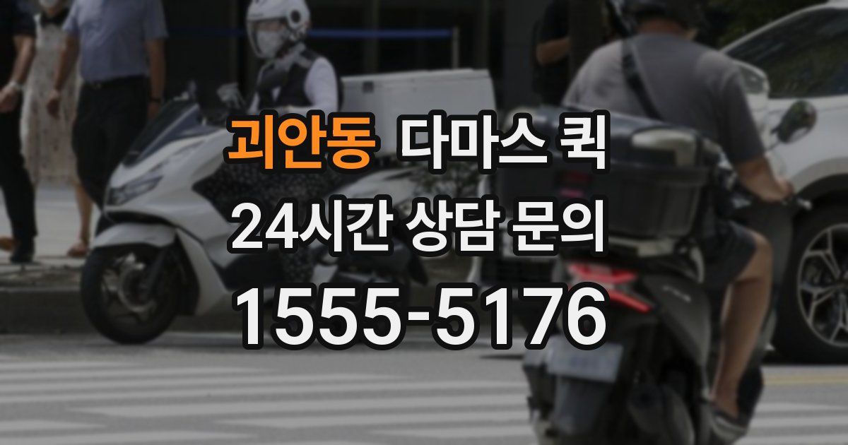 괴안동 다마스 퀵