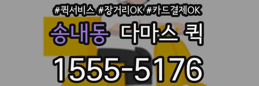 송내동 다마스 퀵