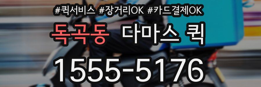 독곡동 다마스 퀵