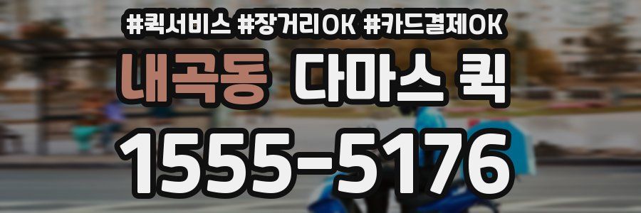 내곡동 다마스 퀵