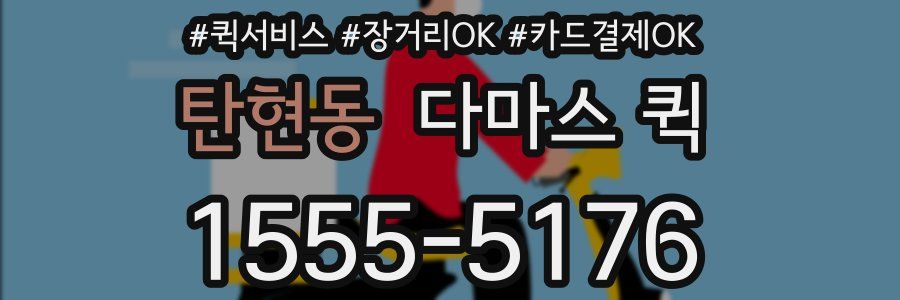 탄현동 다마스 퀵