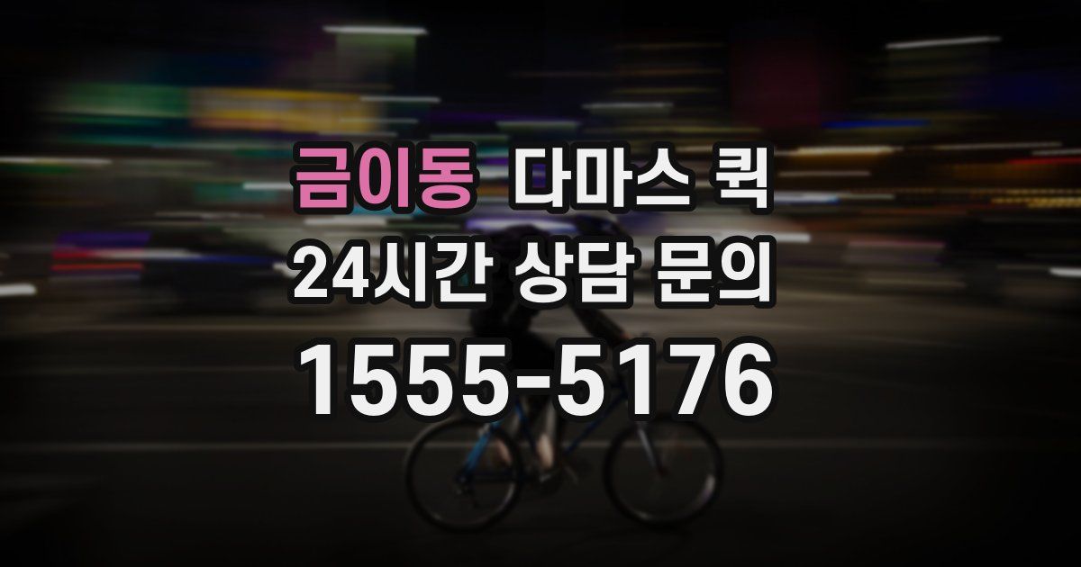 금이동 다마스 퀵