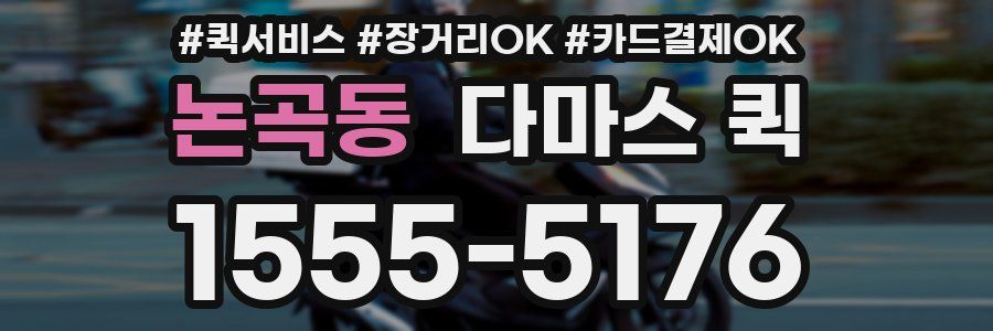 논곡동 다마스 퀵