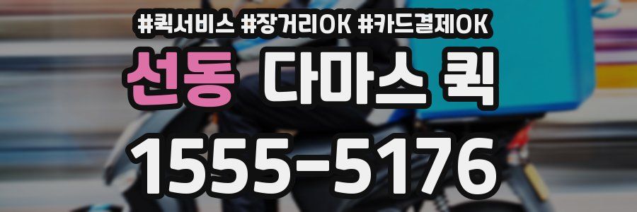 선동 다마스 퀵