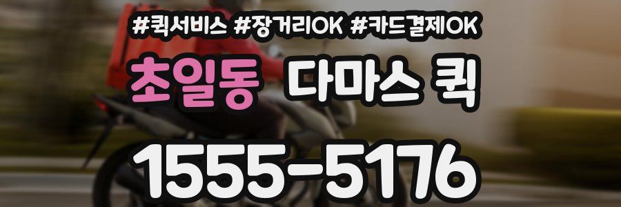 초일동 다마스 퀵