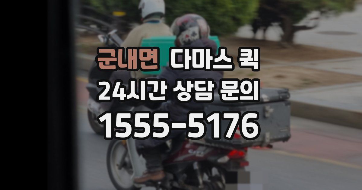 군내면 다마스 퀵