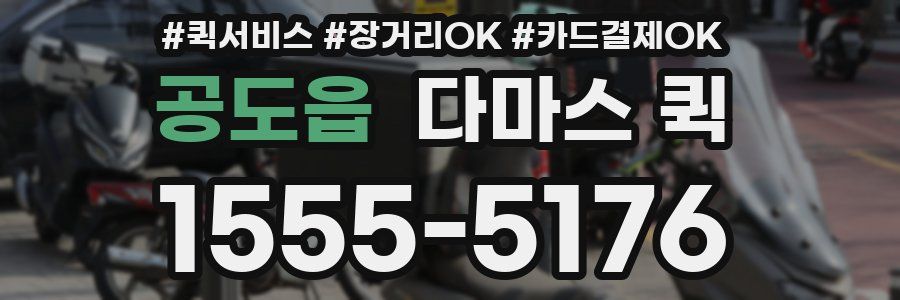 공도읍 다마스 퀵