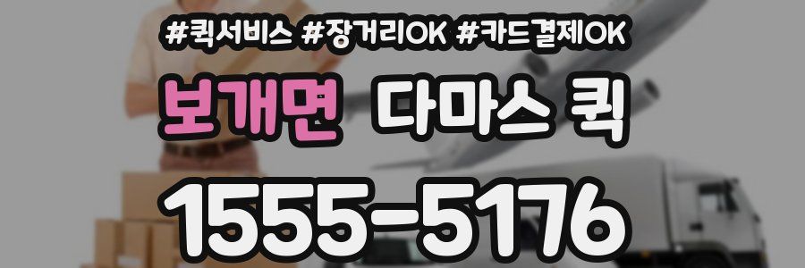 보개면 다마스 퀵