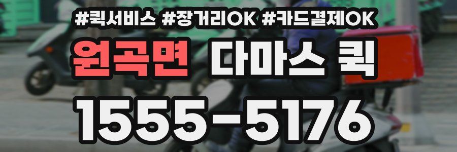 원곡면 다마스 퀵