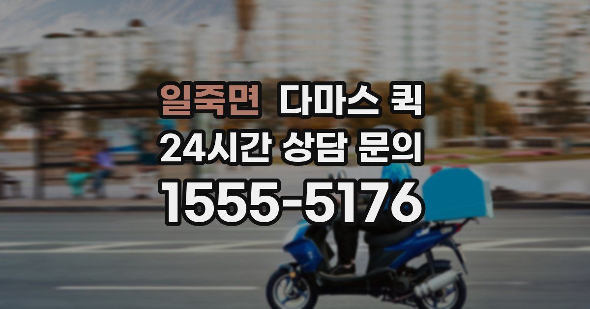 일죽면 다마스 퀵