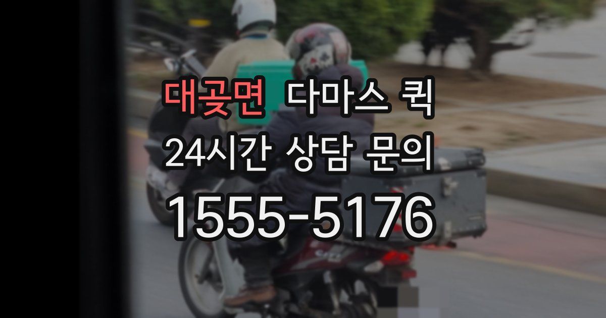 대곶면 다마스 퀵