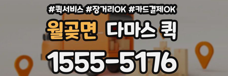 월곶면 다마스 퀵