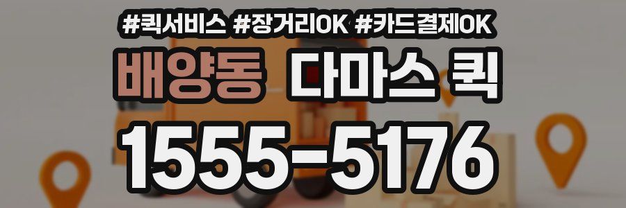 배양동 다마스 퀵
