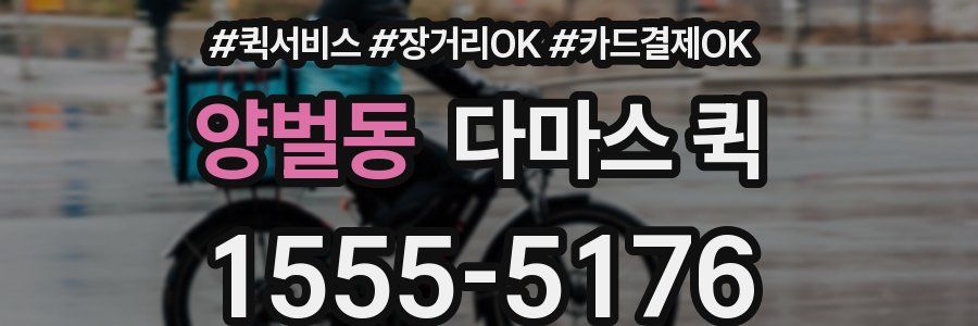 양벌동 다마스 퀵