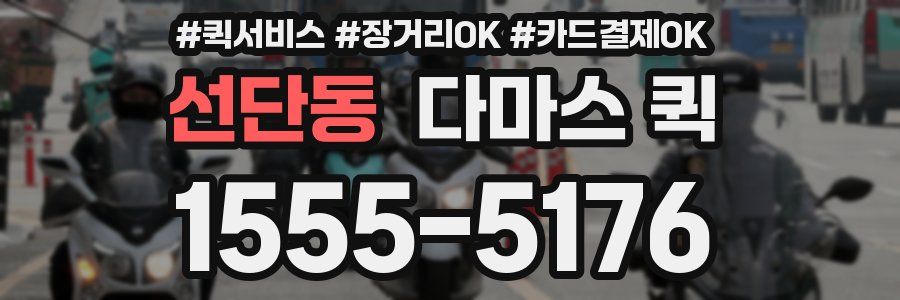 선단동 다마스 퀵