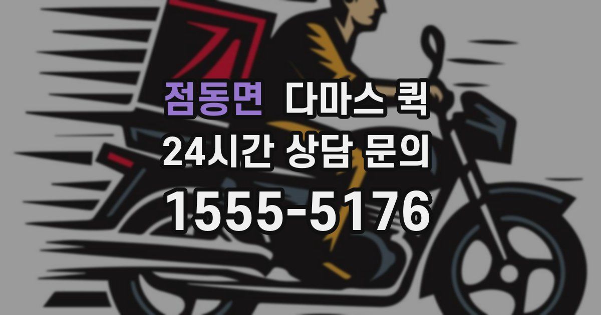 점동면 다마스 퀵