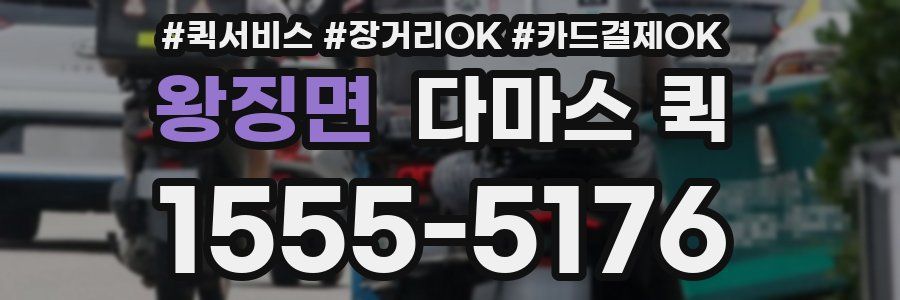 왕징면 다마스 퀵