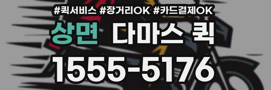 상면 다마스 퀵