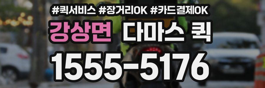 강상면 다마스 퀵