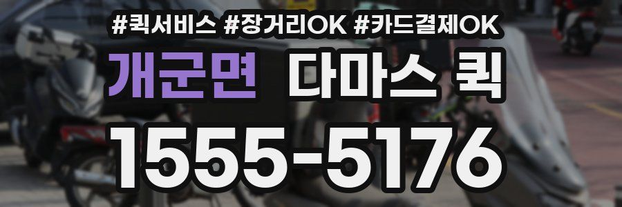 개군면 다마스 퀵