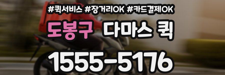 도봉구 다마스 퀵