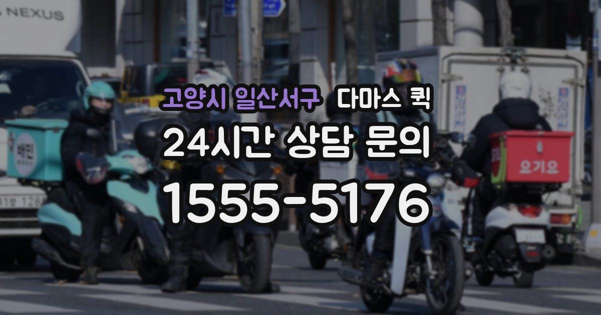 고양시 일산서구 다마스 퀵