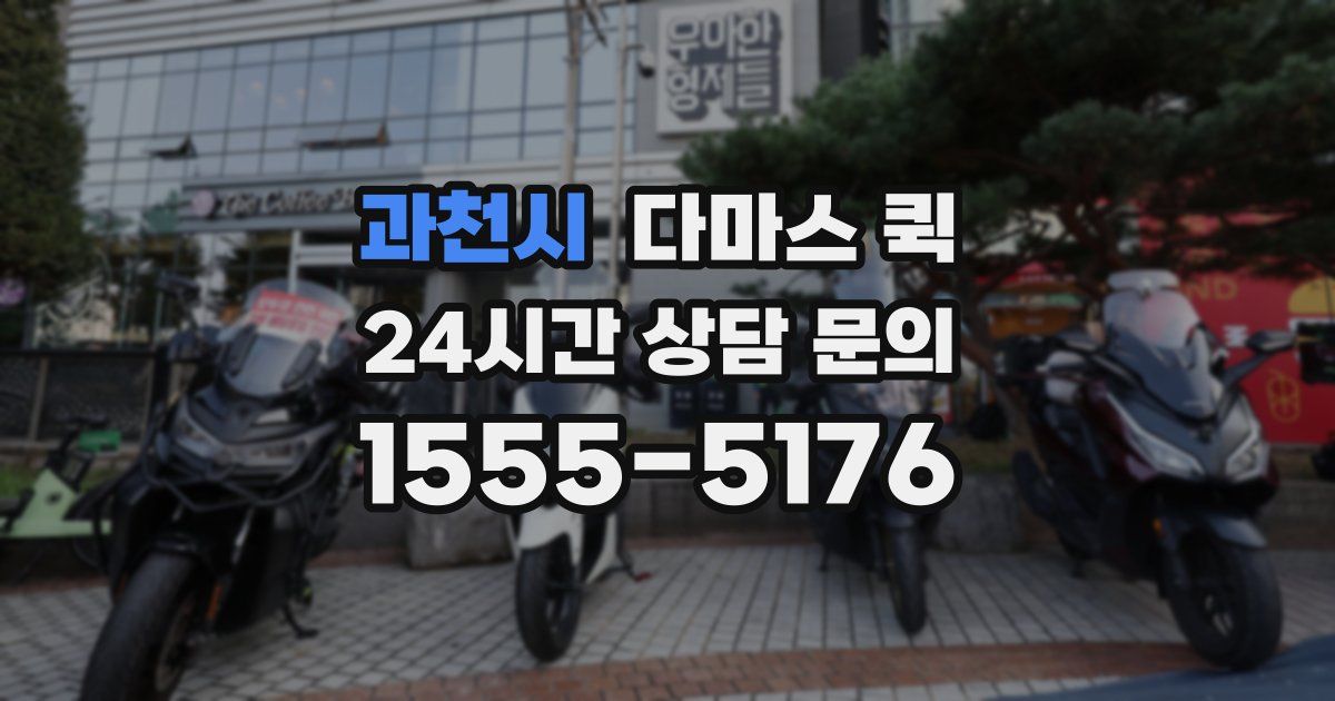 과천시 다마스 퀵