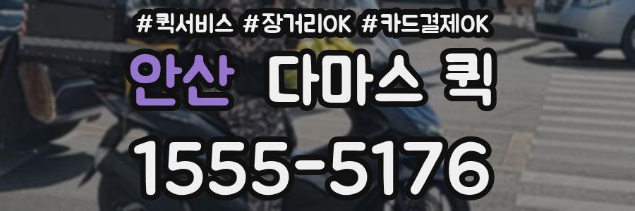 안산 다마스 퀵