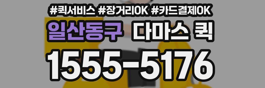 일산동구 다마스 퀵