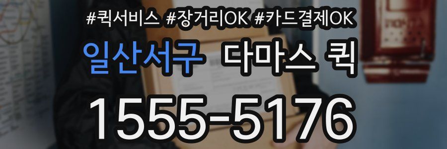 일산서구 다마스 퀵