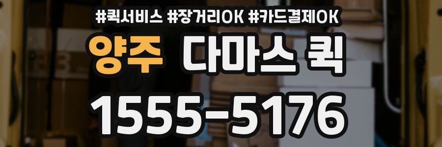 양주 다마스 퀵