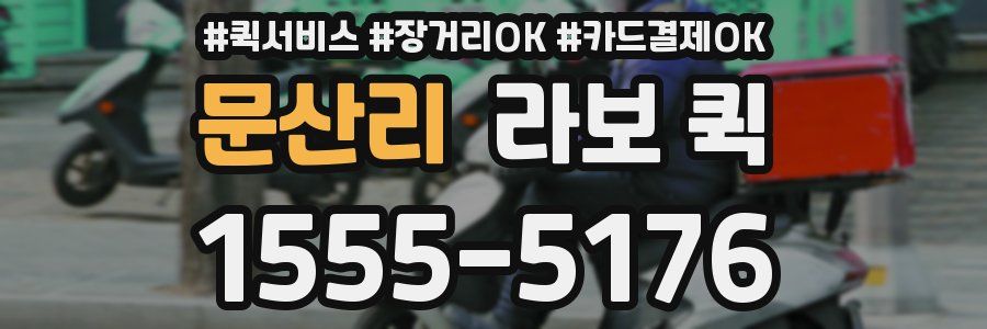 문산리 라보 퀵