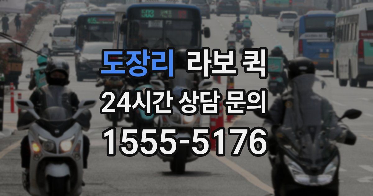 도장리 라보 퀵