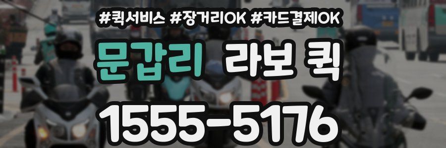 문갑리 라보 퀵