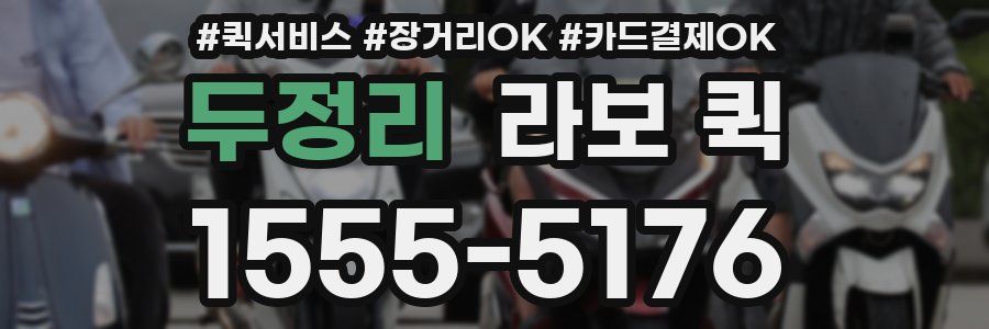 두정리 라보 퀵