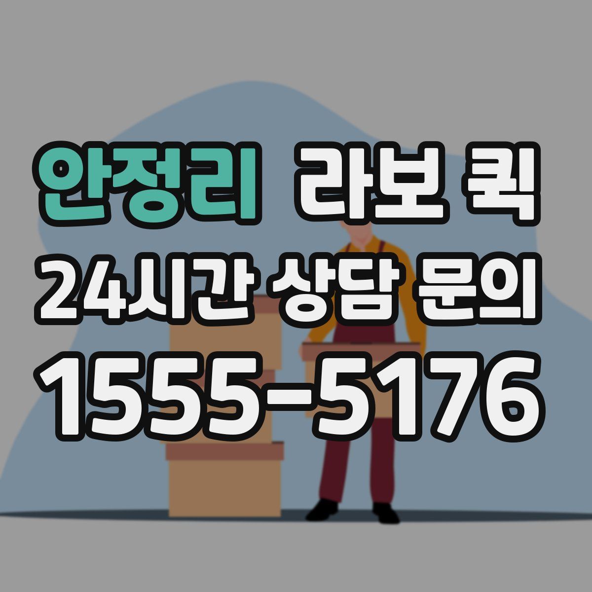 안정리 라보 퀵