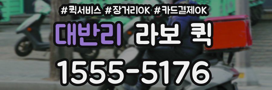 대반리 라보 퀵