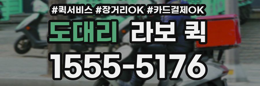 도대리 라보 퀵