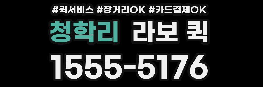 청학리 라보 퀵