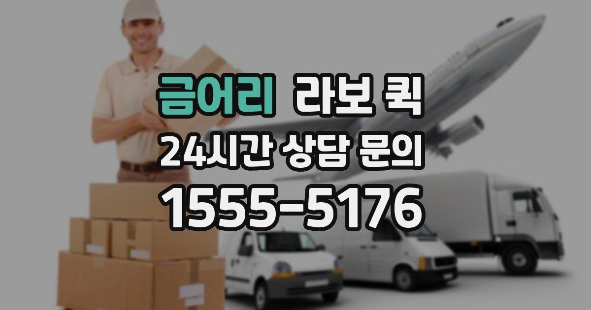 금어리 라보 퀵