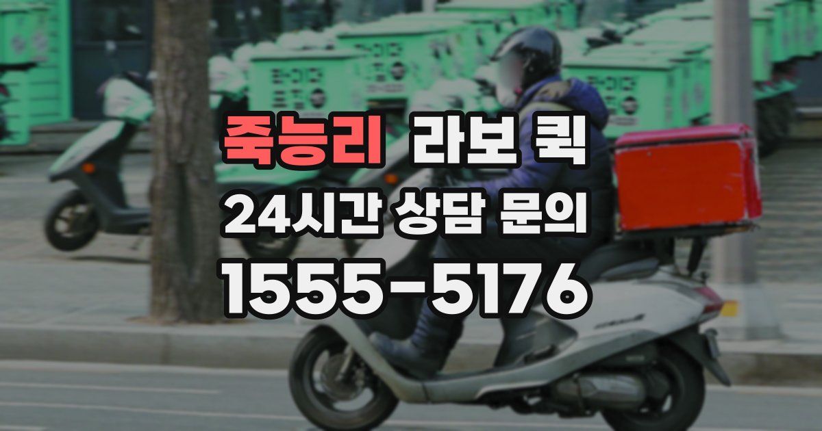 죽능리 라보 퀵