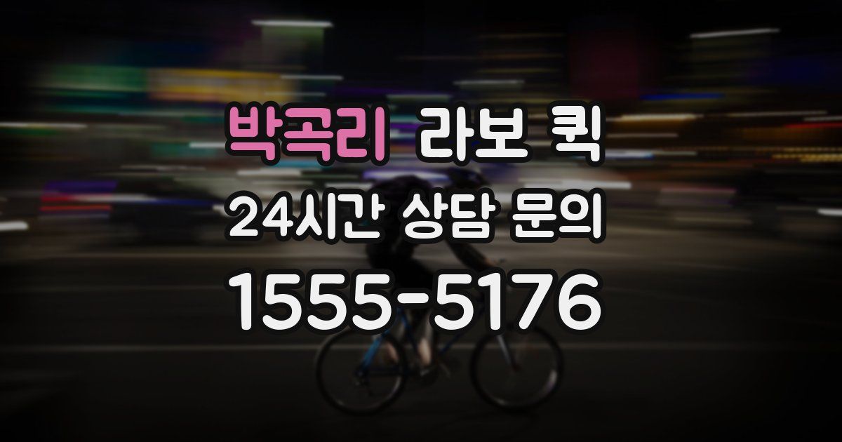 박곡리 라보 퀵