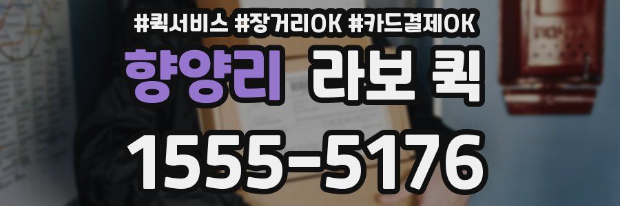 향양리 라보 퀵