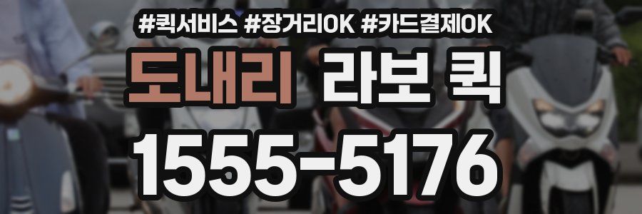 도내리 라보 퀵