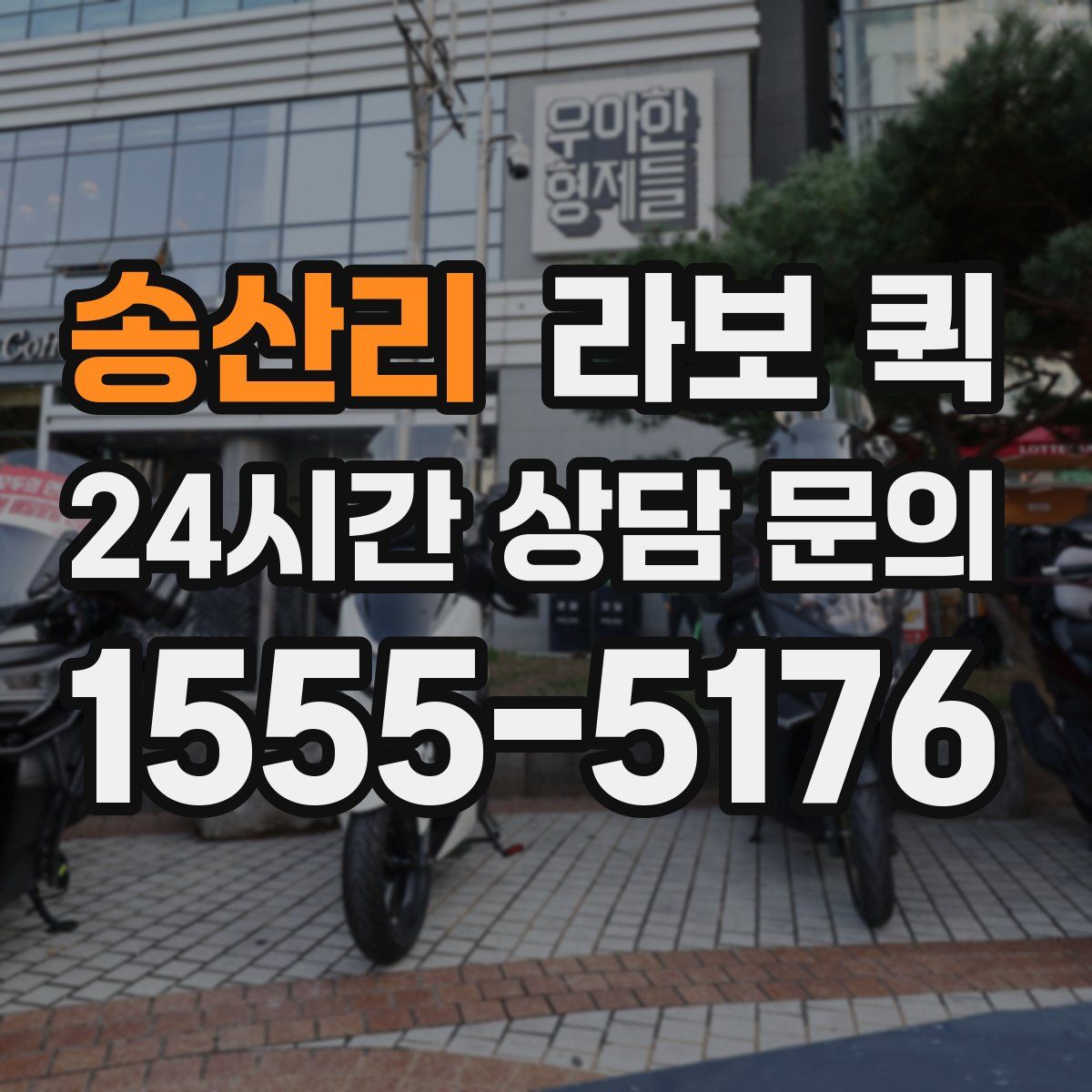 송산리 라보 퀵