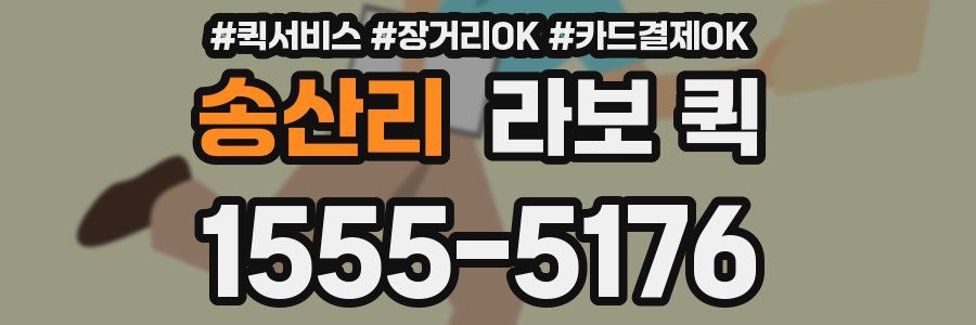 송산리 라보 퀵